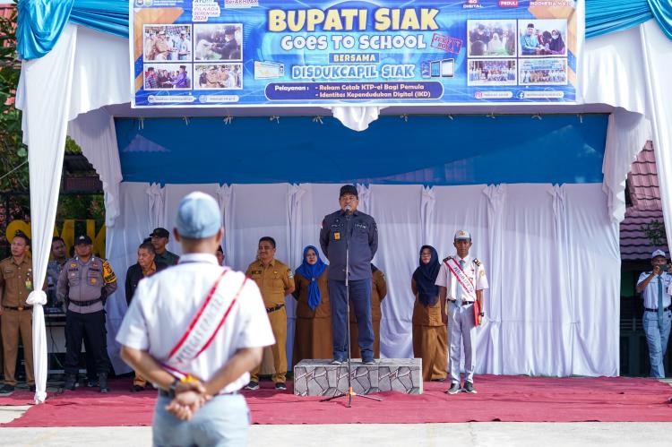 Ini Pesan Alfedri untuk Siswa di Minas