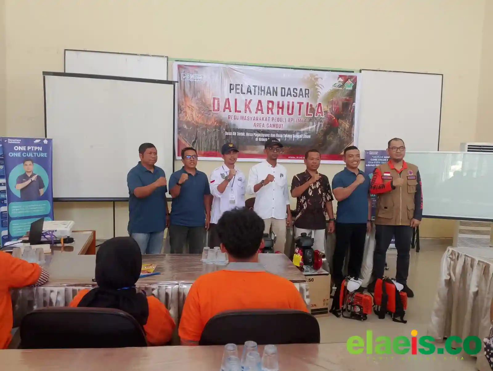 PTPN IV-BPBD Riau Kolaborasi Wujudkan Desa Mandiri Peduli Gambut