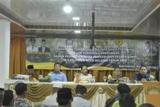 Pekebun Aceh Selatan Diminta Manfaatkan Program PSR