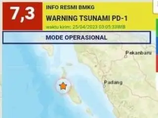 Diguncang Gempa Mentawai, Petani Sawit Ini Mengaku Tidak Bisa Tidur