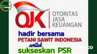 Alasan OJK Dukung Peremajaan Sawit Rakyat
