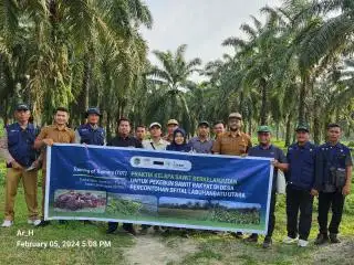 Perkuat Kapasitas, Distan Labura Ajak Para Penyuluh ke ASD Bakrie