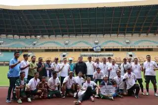 Menang Adu Penalti, PTPN IV Sabet Piala Gubernur Riau