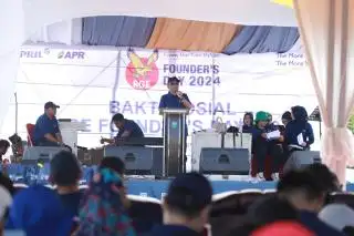 Hadir Peringatan Hari Founder's Day 2024 Sekda Arfan Bilang Gini