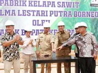 Resmikan Pabrik Pengolahan Sawit, ini Harapan Bupati Ketapang