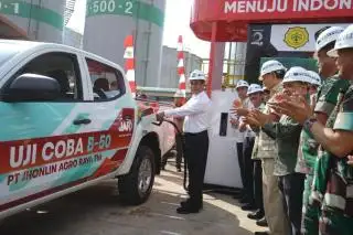 Mentan Amran Pede Program B50 Bakal Dongkrak Harga TBS Sawit