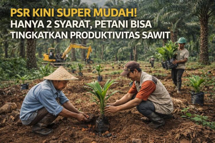 PSR Kini Super Mudah! Hanya 2 Syarat, Petani Bisa Tingkatkan Produktivitas Sawit