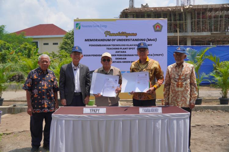 INSTIPER Yogyakarta Bikin Trobosan Baru, Bangun Pabrik Sawit Sistem Kering