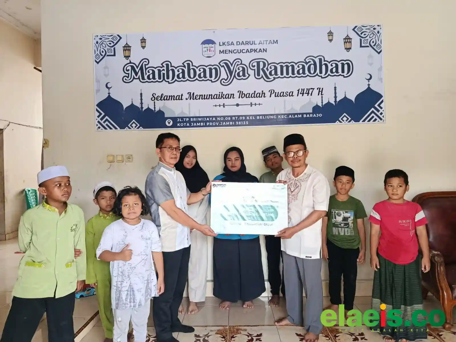 PTPN IV Regional IV Jambi Salurkan Bantuan Operasional untuk Panti Asuhan Darul Aitam