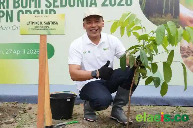PTPN IV PalmCo Perkuat Penghijauan, Tanam 76.555 Pohon untuk Jaga Ekosistem dan Sumber Air