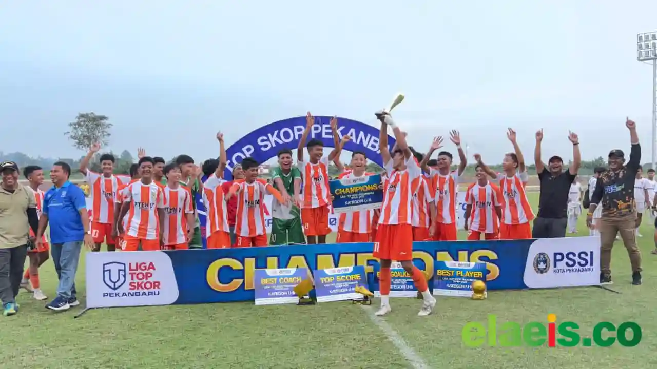 Juara Liga TOPSkor Riau, SSB PTPN IV Regional III Melaju ke Pentas Nasional