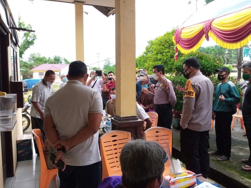 Buat Warga Inhu, Kalau Mau Vaksin Gratis, Datang ke Polsek Terdekat