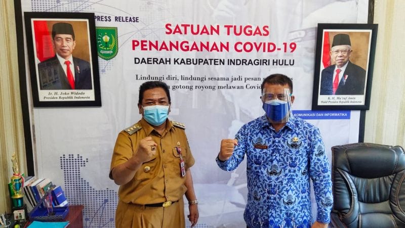 Batang Cenaku Tertinggi Penambahan Kasus Covid-19 di Inhu