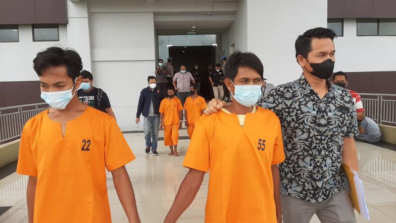 Polisi Tangkap 'Anak Jenderal' Pelaku Ilegal Loging di Cagar Biosfer