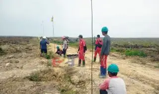 Belajar Replanting Sesuai SOP Planter hingga ke Rokan Hilir