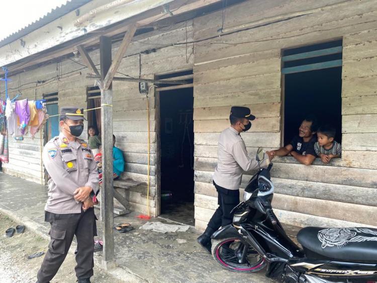 Pasca Bentrok Petugas PT DSI-Karya Dayun, Polisi Patroli Pastikan Situasi Kondusif