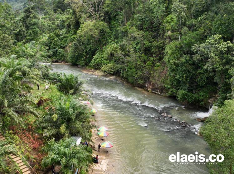 Pengunjung Nilai Kebun Sawit Ganggu Pemandangan Air Terjun Napal Jungur