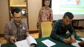 1.223 Hektare Sawit Petani Mitra Asian Agri Direplanting