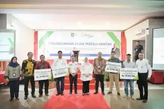 Hampir Rp 3 Milyar Klaim Jaminan Kematian Disalurkan ke Pekerja Rentan dan Non ASN