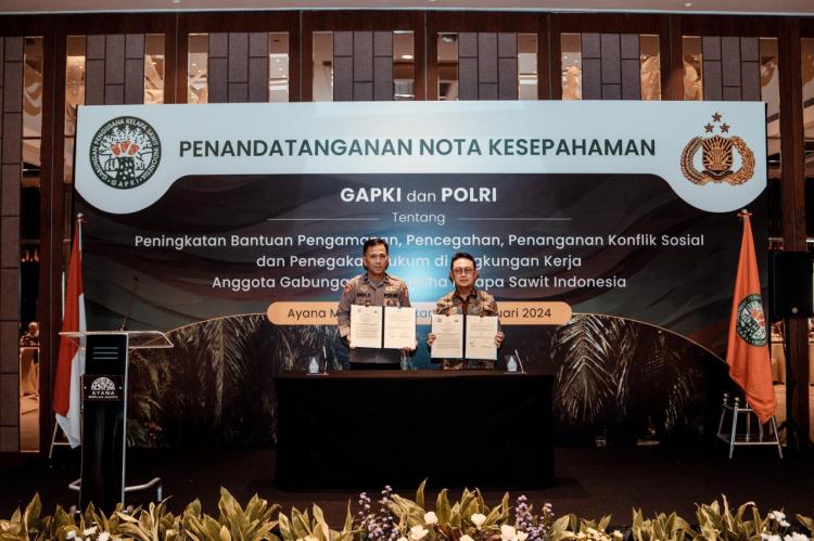 Demi Kenyamanan Investasi,  GAPKI dan Polri Sepakat Lakukan Ini