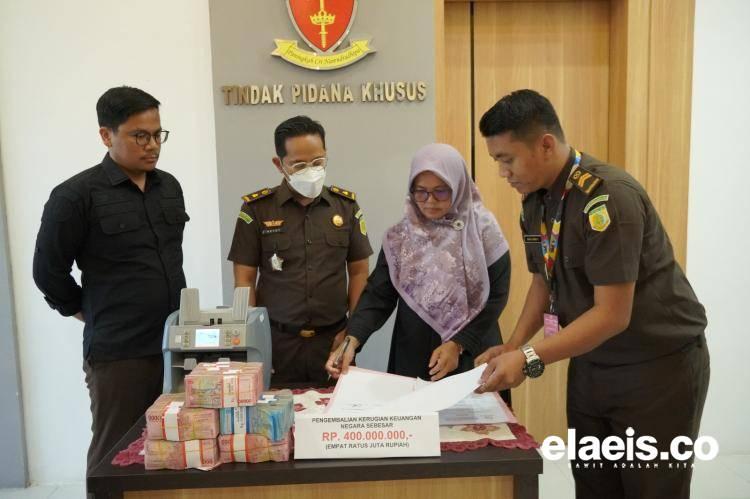 Terdakwa Korupsi Pupuk Subsidi di Kerinci Kanan Kembalikan Kerugian Negara, Segini Jumlahnya