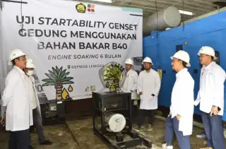 B40 Kini Diupayakan untuk Diterapkan ke Genset Perkantoran
