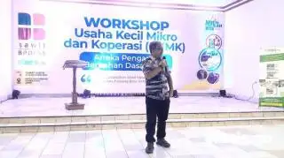 CEO EMG Ungkap Ketangguhan Sawit di Hadapan Peserta Workshop UKMK di Muara Bungo