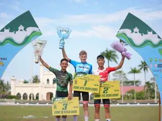 Pebalap Malaysia Juara Etape III Tour de Siak 2024