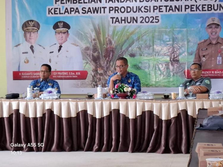 Disbun Kalteng Tetapkan Harga Pembelian TBS Periode I Januari 2025, Simak Daftarnya