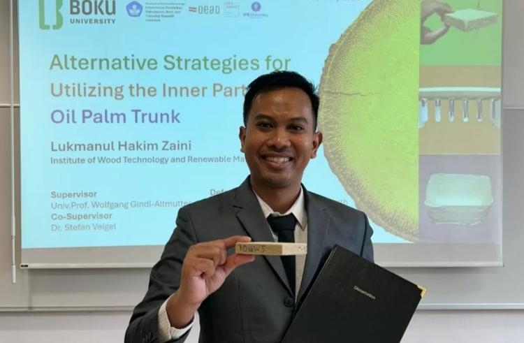 Dosen IPB Kembangkan Nanomaterial dari Batang Sawit, Berguna untuk Sektor Konstruksi