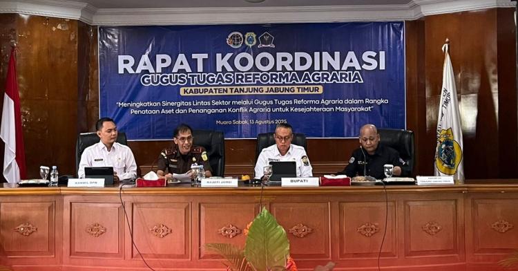 GTRA Efektif Atasi Konflik Agraria di Kawasan Hutan dan Transmigrasi di Tanjabtim