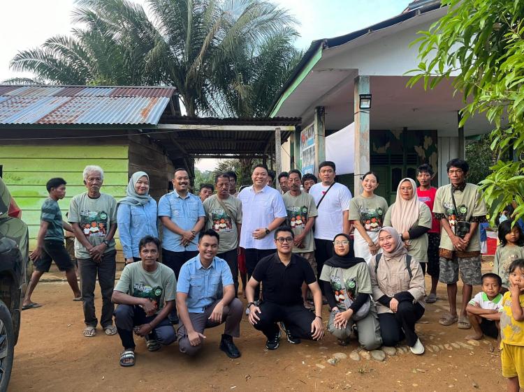Sinergi PTPN IV Regional IV, Kejari Batanghari dan Founder SEAD Edukasi Suku Anak Dalam