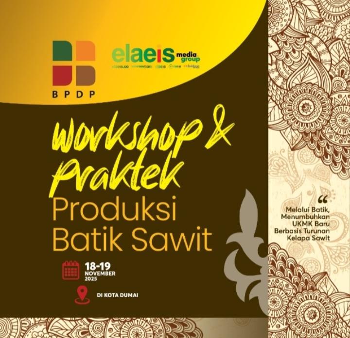 Sapa Kota Dumai, EMG Akan Gelar Workshop dan Praktek Produksi Batik Sawit