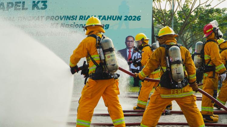 PTPN IV PalmCo Tuan Rumah Puncak Peringatan K3 Provinsi Riau