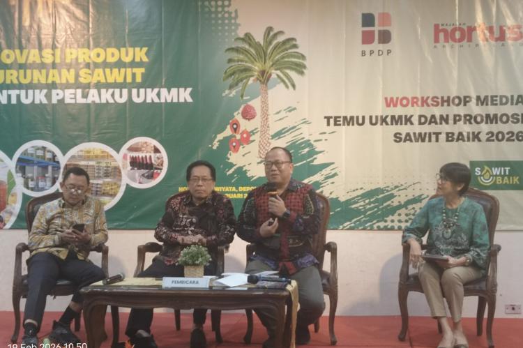 UMKM Didorong Masuk Hilirisasi Sawit Bernilai Tambah