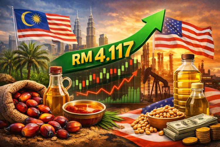 Harga CPO Tancap Gas ke RM4.117, Efek Domino Minyak Kedelai AS Bikin Pasar Bergejolak
