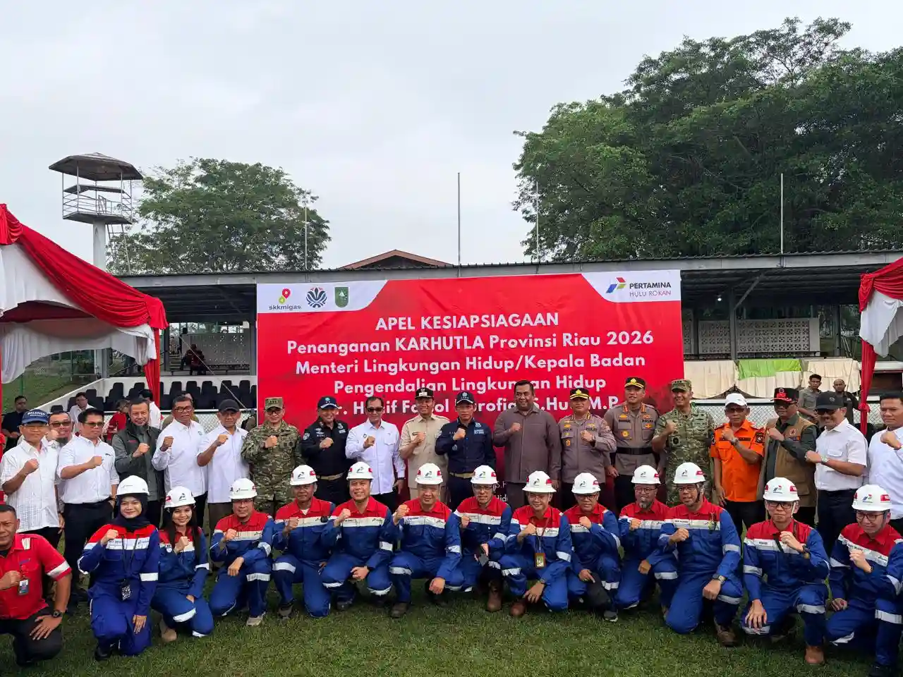 Antisipasi Karhutla Sejak Dini di Riau, GAPKI Lakukan Sistem Pencegahan Bareng KLH