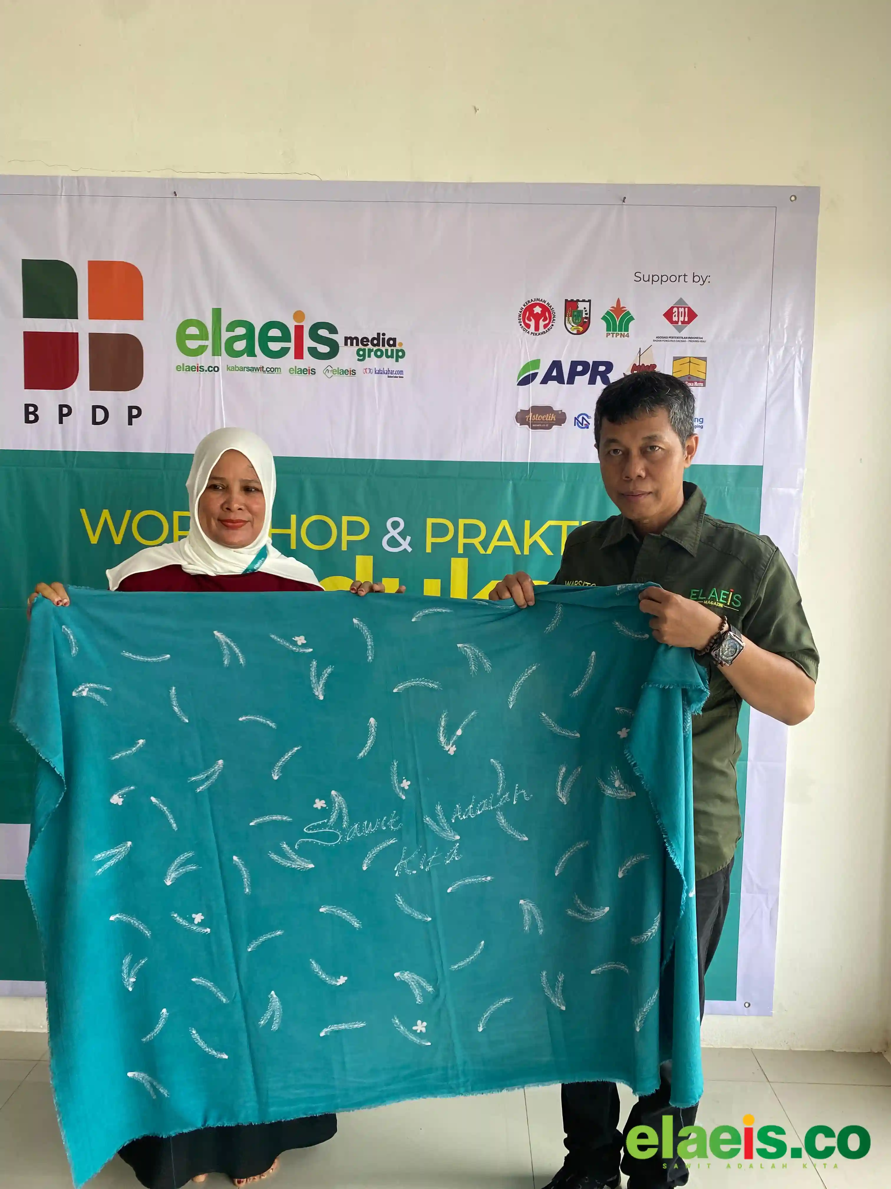 Batik Sawit Jadi Inovasi Baru Bagi Pengrajin Batik dan Pelaku UMKM di Riau