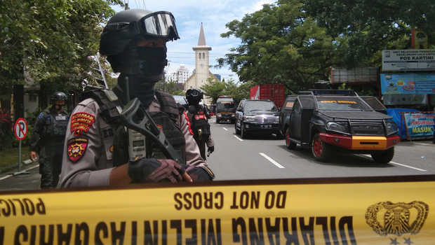 Saksi Mata Menduga Pelaku Bom Bunuh Diri Katedral Makassar Wanita